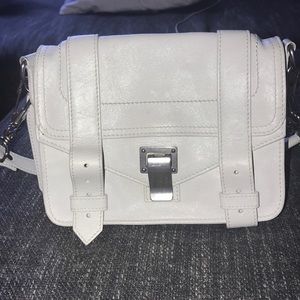 Proenza Schouler mini PS1 bag light grey